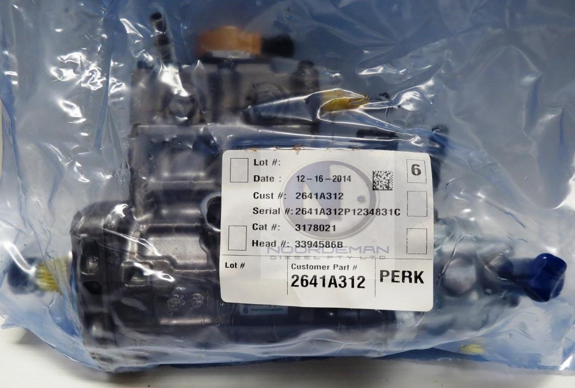 2641A312 Perkins Fuel Injection Pump 1106C