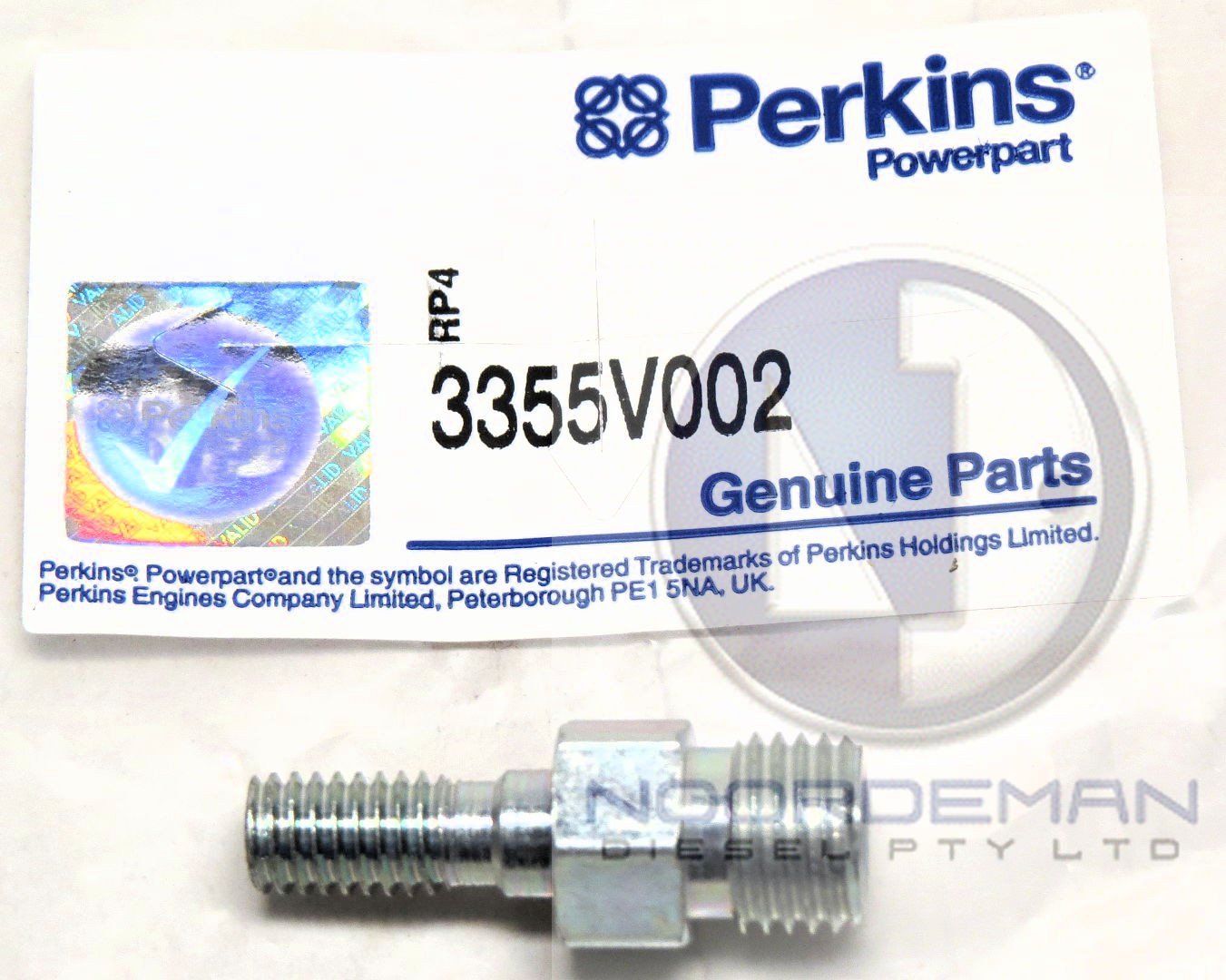 3355V002 Perkins Fuel Injection Bracket/Connection Phaser