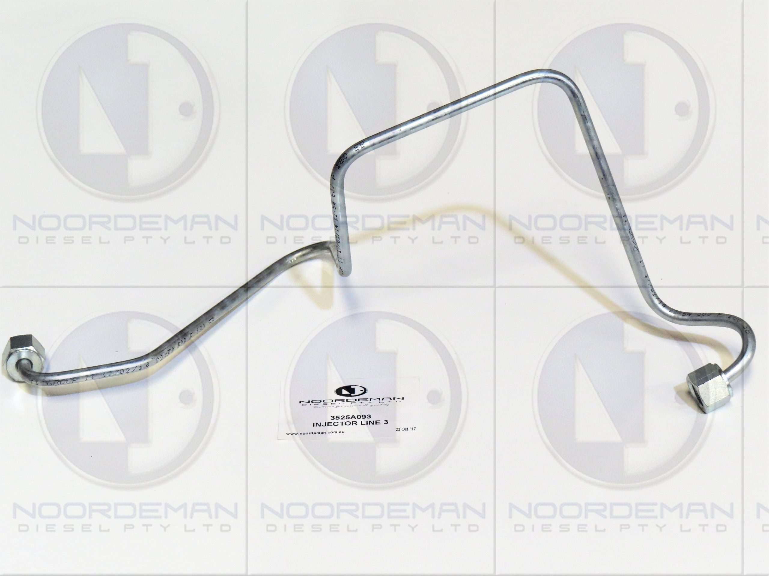 3525A093 Perkins Fuel Injection Line 3