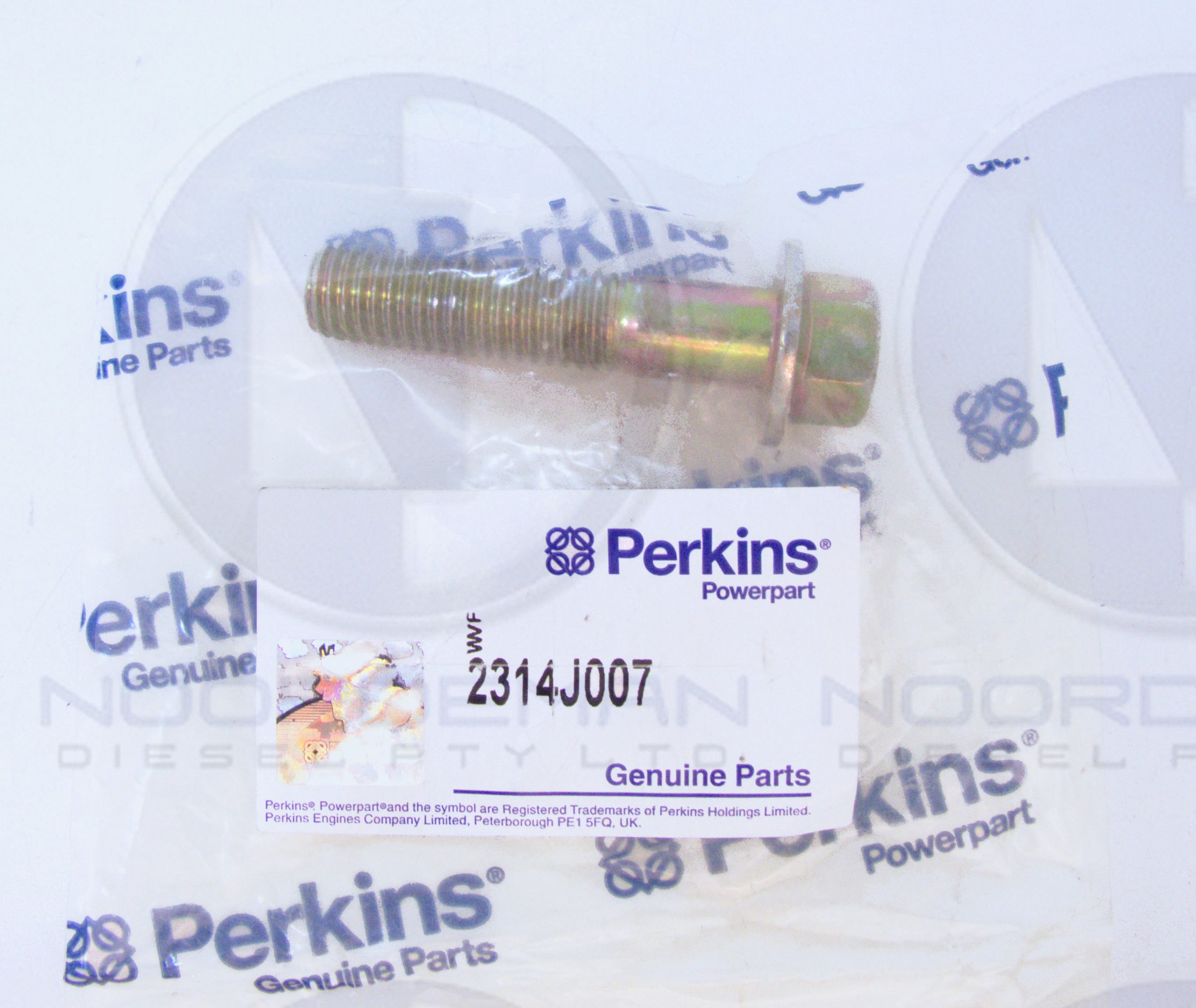 Perkins 2314J007 Screw M10x45