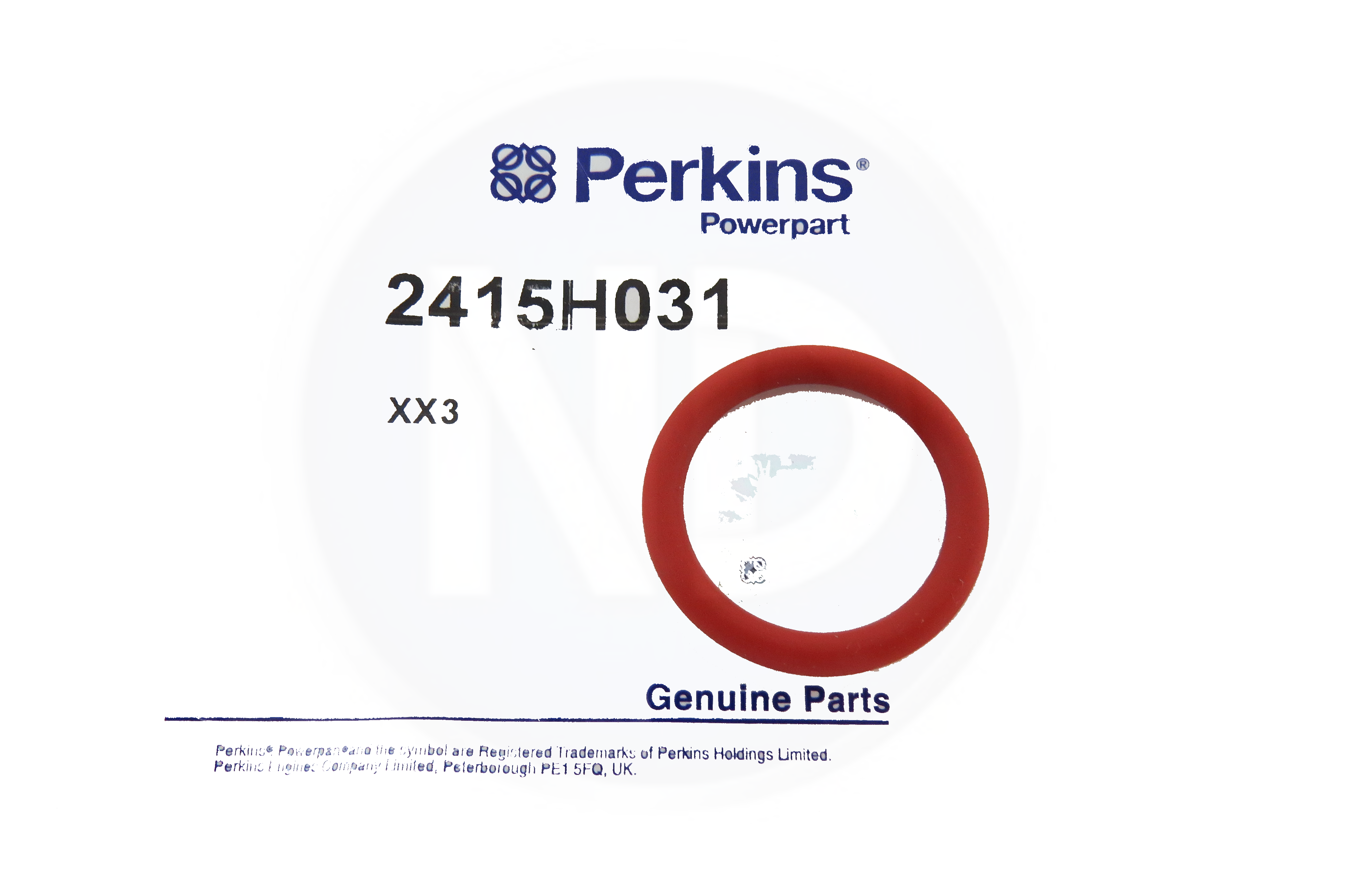 2415H031 Perkins Oil Cooler O'Ring