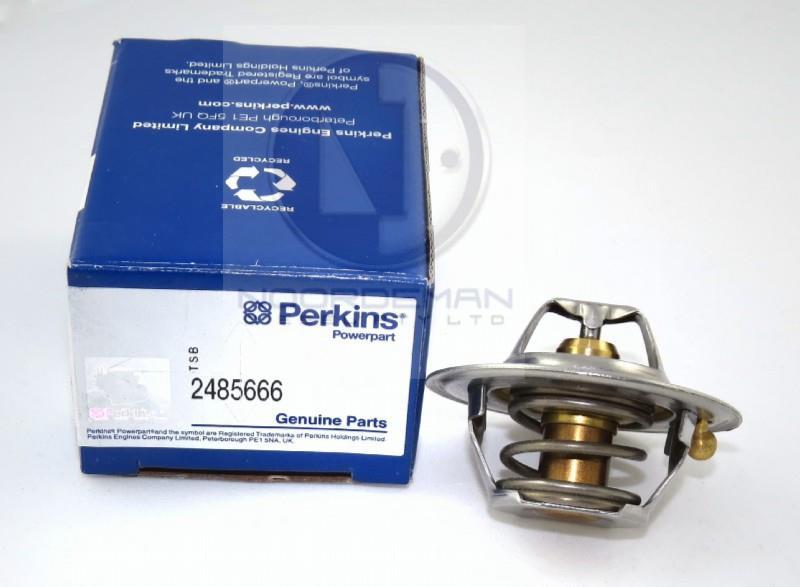 2485666 Perkins Thermostat - 82C-54mm No Jiggle Pin Suits 4.236, 6.354