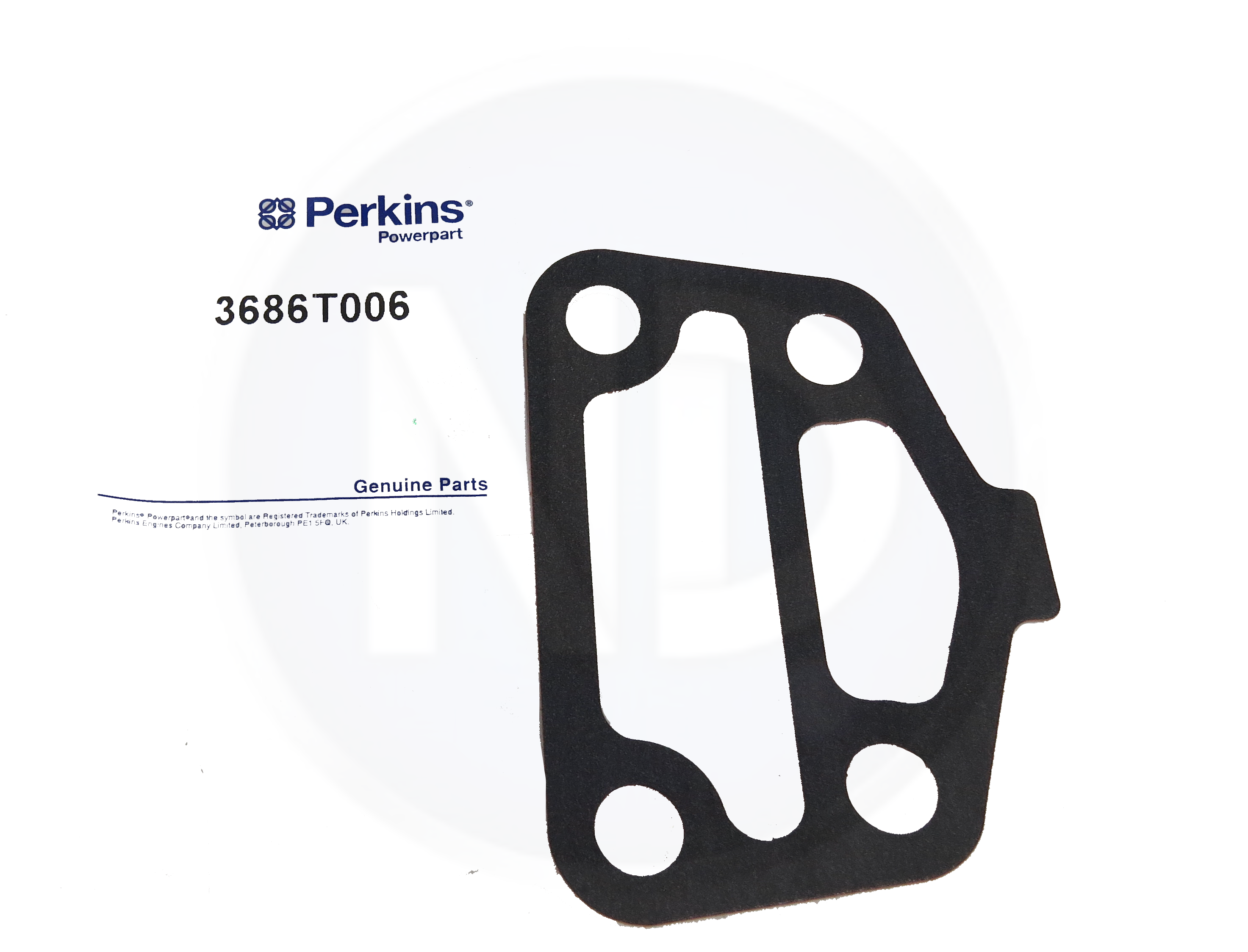 3686T006 Perkins Oil Filter Head Gasket