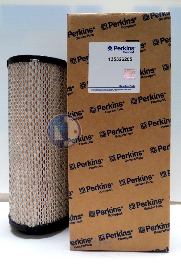 135326205 Perkins Main Air Filter (Metal Mesh) 105MMOD 249MML