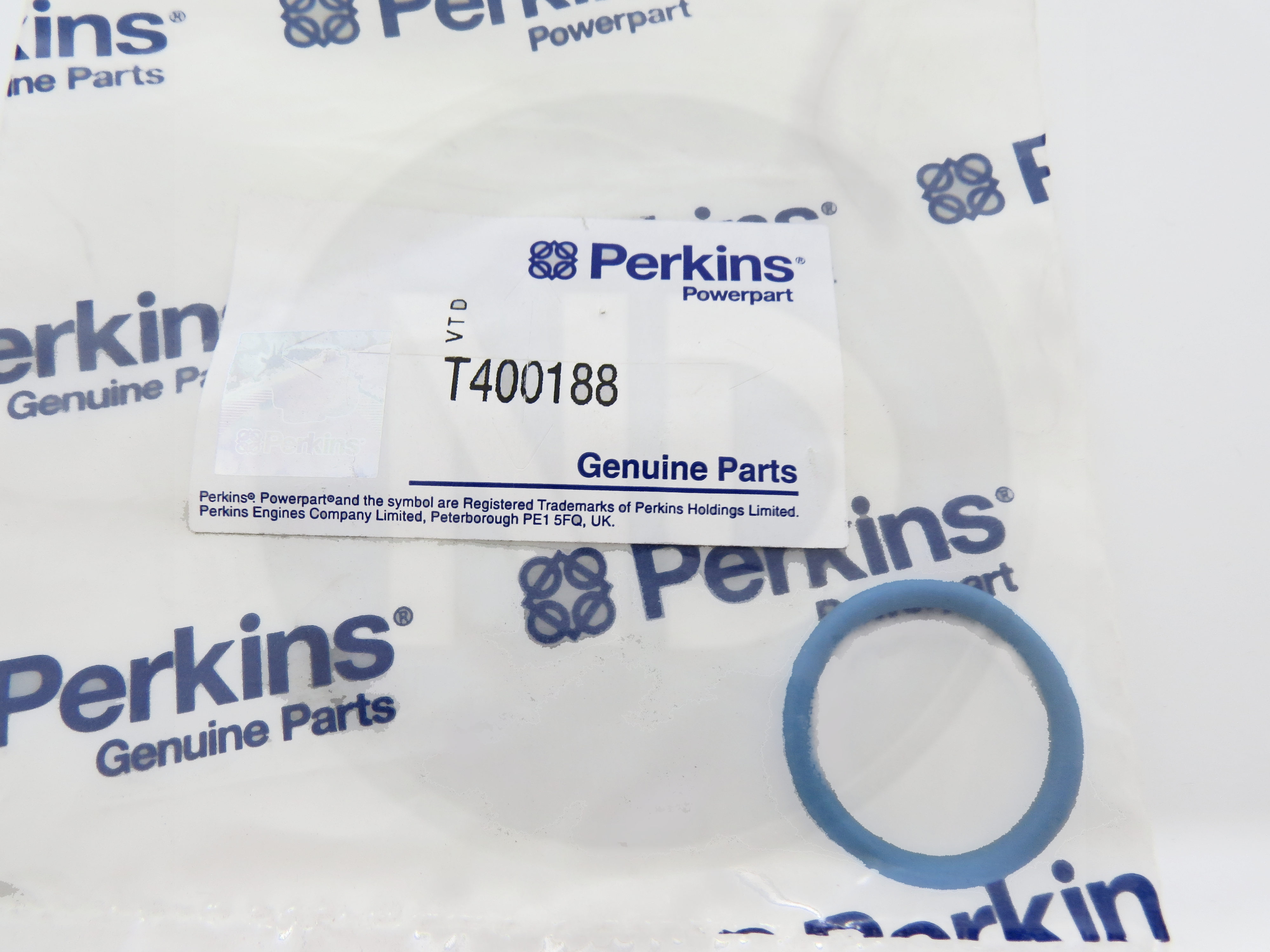 T400188 Perkins Fuel Filter O'Ring